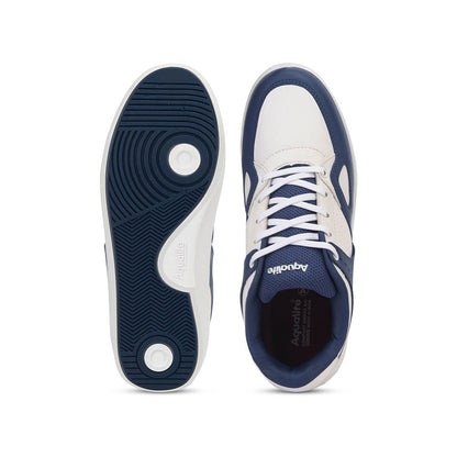 New White & Black Running Shoes For Men