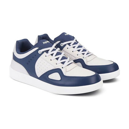 New White & Black Running Shoes For Men
