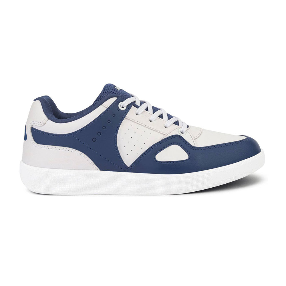 New White & Black Running Shoes For Men
